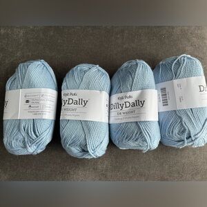 Knit Picks Dilly Dally Yarn in Light Blue